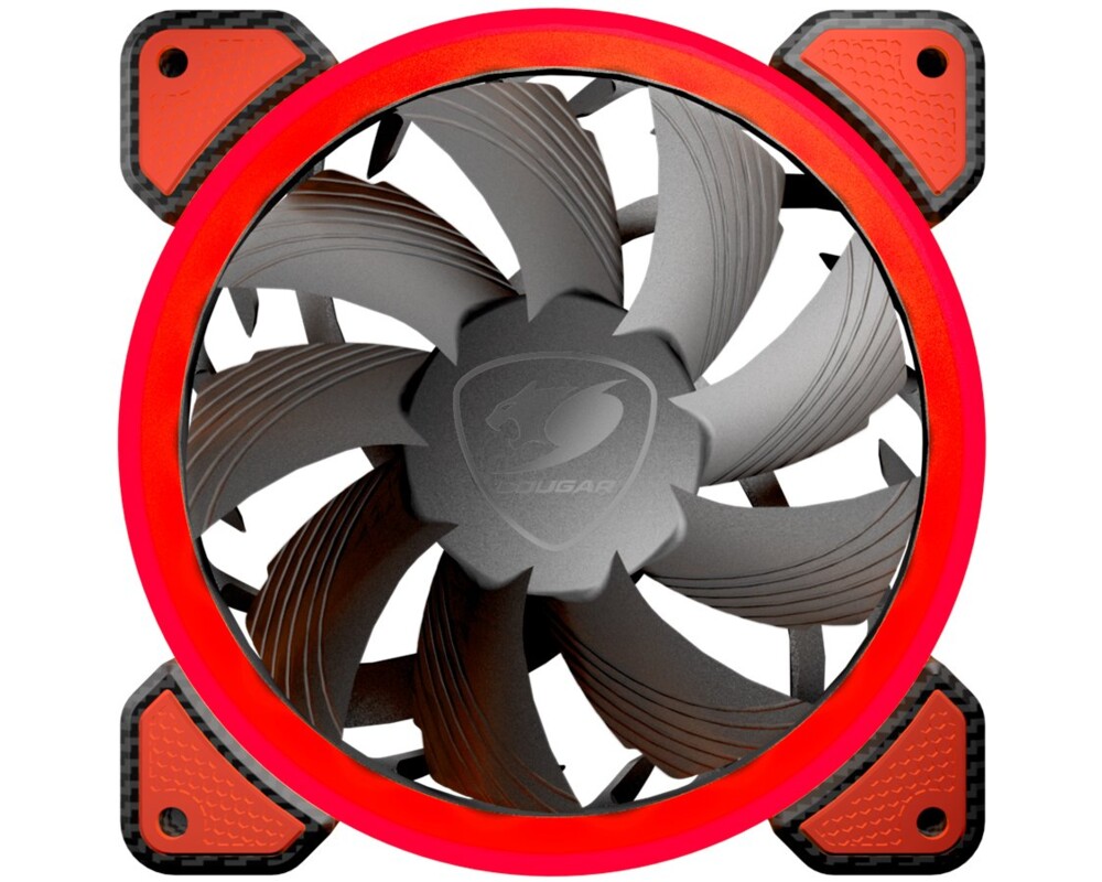 Вентилатор COUGAR Vortex FR 120 red LED