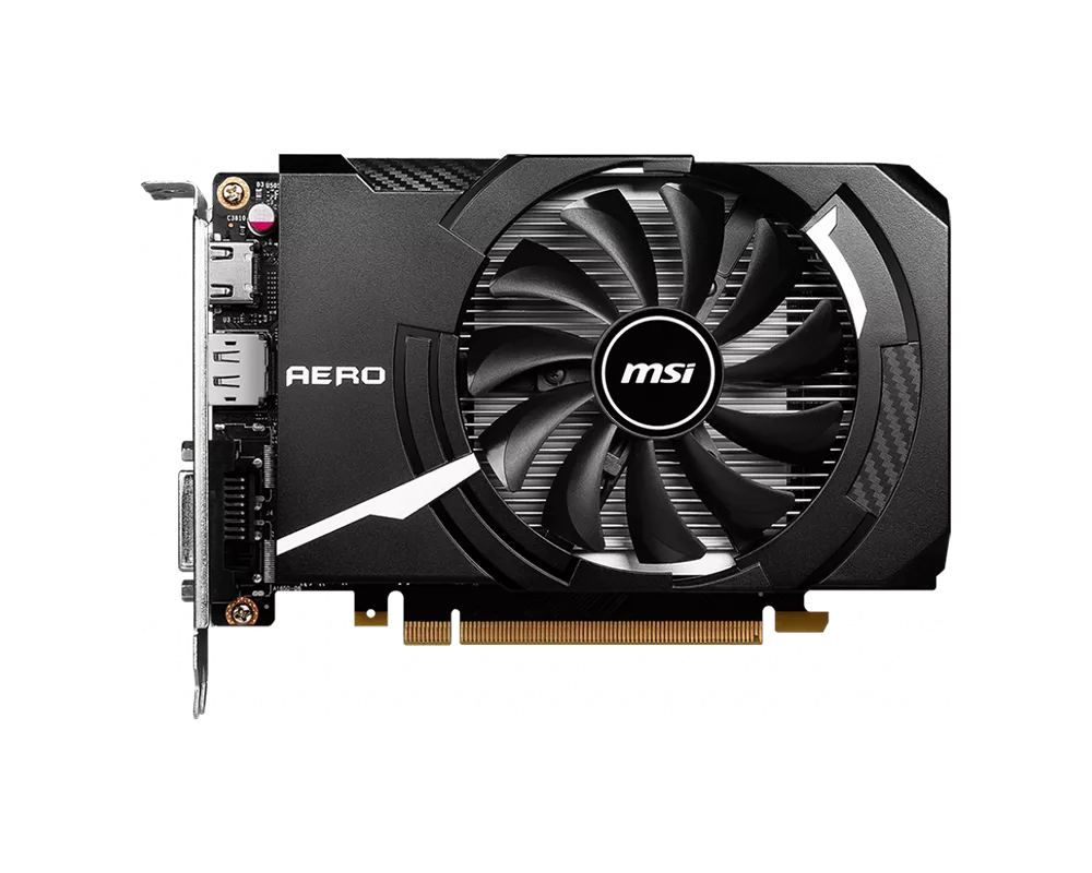 Видеокарта MSI NVidia GeForce GTX 1630 AERO ITX 4G OC 2