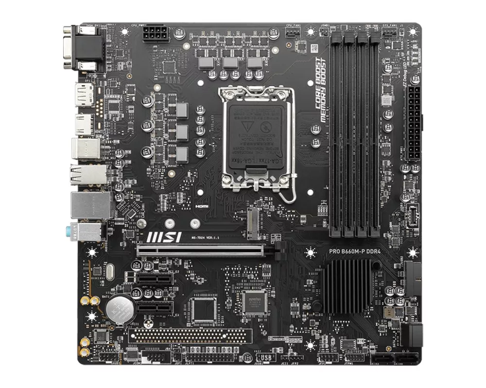 Дънна платка MSI PRO B660M-P 2