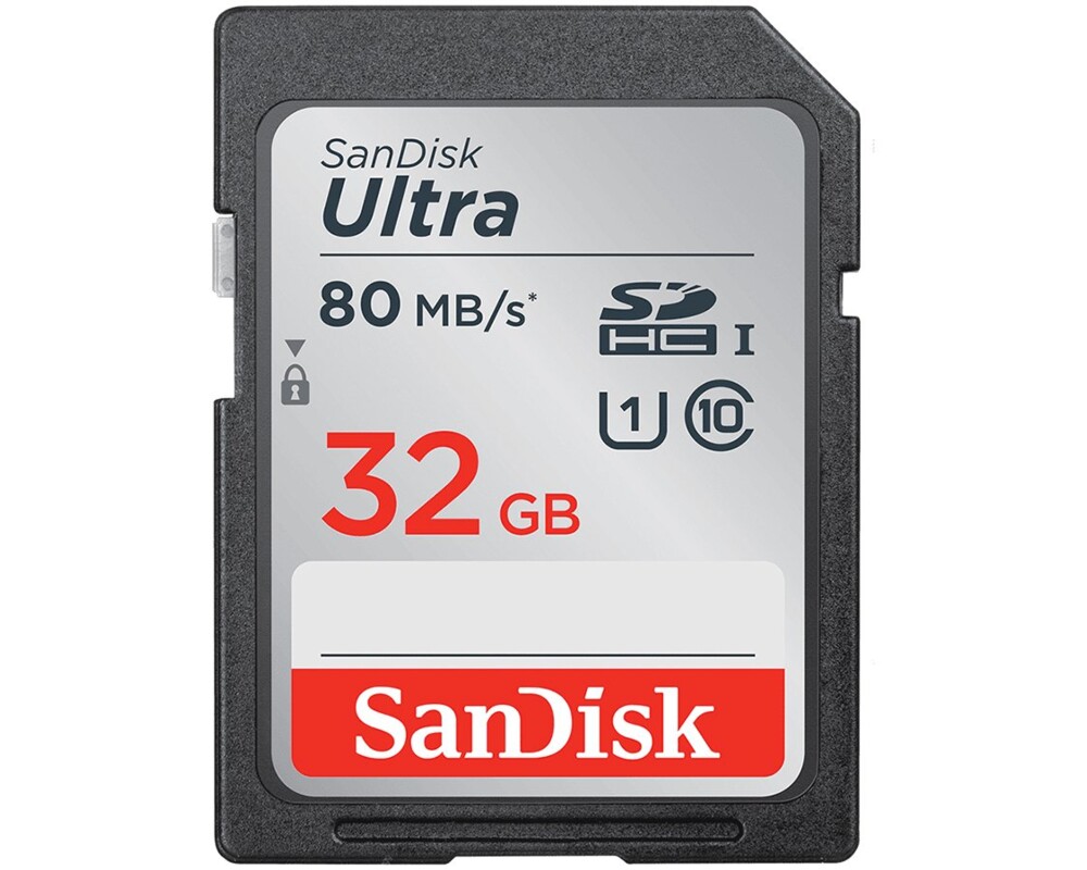 Флаш карта SANDISK Ultra SDHC, 32GB, Class 10, U1, 120 Mb/s 2