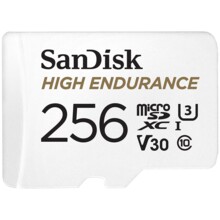  SanDisk High Endurance microSDXC 256GB + SD Adapter - for dash cams & home monitoring 529462 SDSQQNR-256G-GN6IA на топ цена - PIC.bg