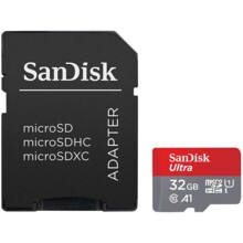  SanDisk Ultra Android microSDHC 32GB + S... 529488 SDSQUAR-032G-GN6MA на топ цена - PIC.bg