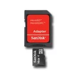 <span>Флаш карта</span> SanDisk microSDHC 16GB + SD Adapter; EAN... <span class='catalog-num-in-name'>SDSDQM-016G-B35A</span> - 