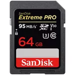 <span>Флаш карта</span> SanDisk Extreme Pro SDXC 64GB - 95MB/s V... <span class='catalog-num-in-name'>SDSDXXG-064G-GN4IN</span> - 