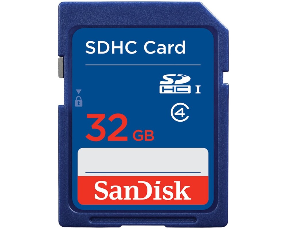 Флаш карта SanDisk 32GB SDHC Class 4 Memory Card