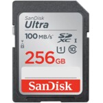 <span>Флаш карта</span> SANDISK Ultra 256GB SDHC  Memory Card 100MB/s <span class='catalog-num-in-name'>SDSDUNR-256G-GN6IN</span> - 
