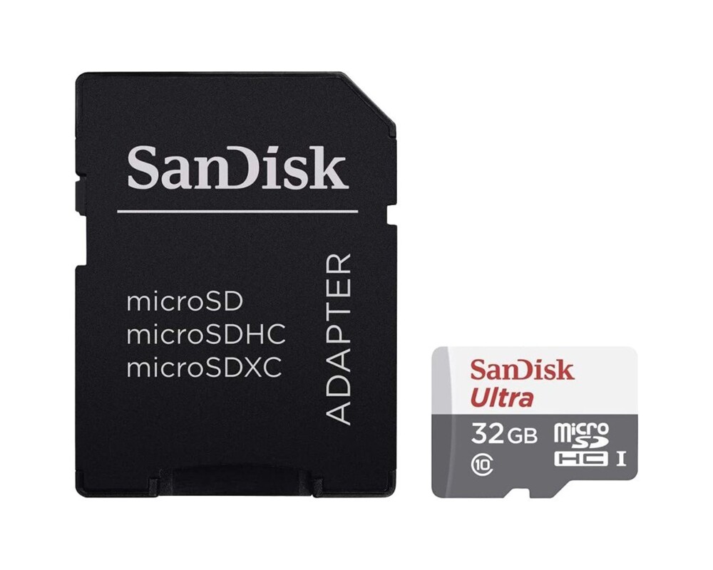 Флаш карта SanDisk Ultra microSDXC 32GB + SD Adapter 100MB/s Class 10 UHS-I- Tablet Packaging