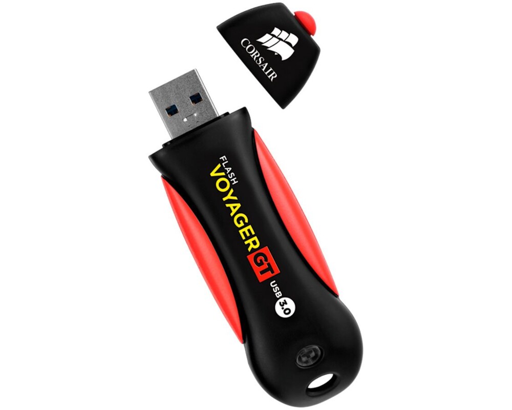 Флаш памет Corsair Flash Voyager GT USB 3.0 512GB, Read 350MBs - Write 270MBs, Plug and Play, EAN:0843591099042 2