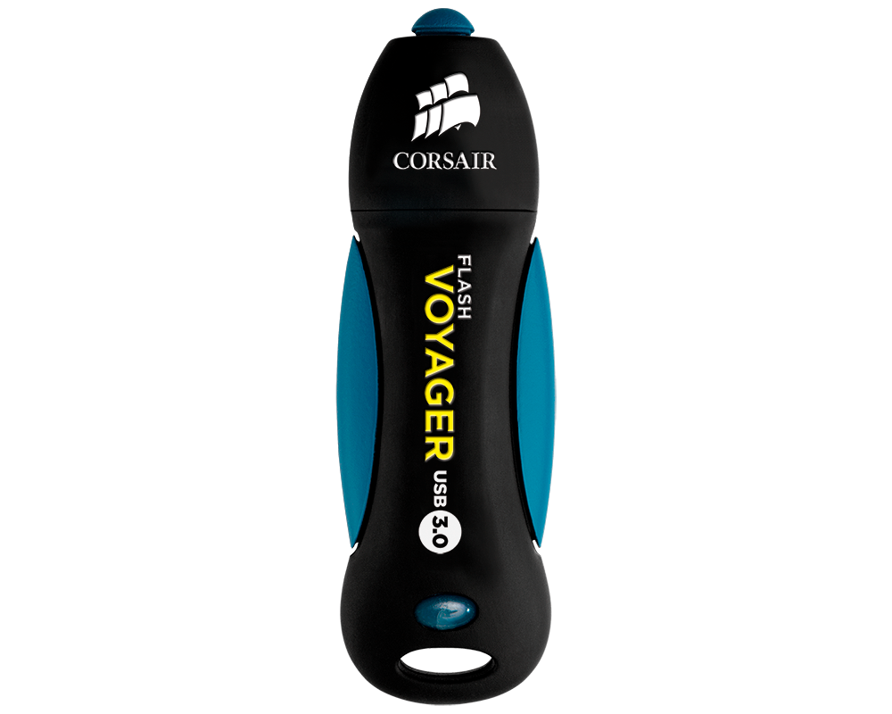 Флаш памет Corsair Flash Voyager USB 3.0 64GB, Read 190MBs - Write 55MBs, Plug and Play, EAN:0843591047319 2