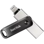 <span>Флаш памет</span> SanDisk iXpand Flash Drive Go 64GB - USB3.0 + Lightning - for iPhone and iPad <span class='catalog-num-in-name'>SDIX60N-064G-GN6NN</span> - 