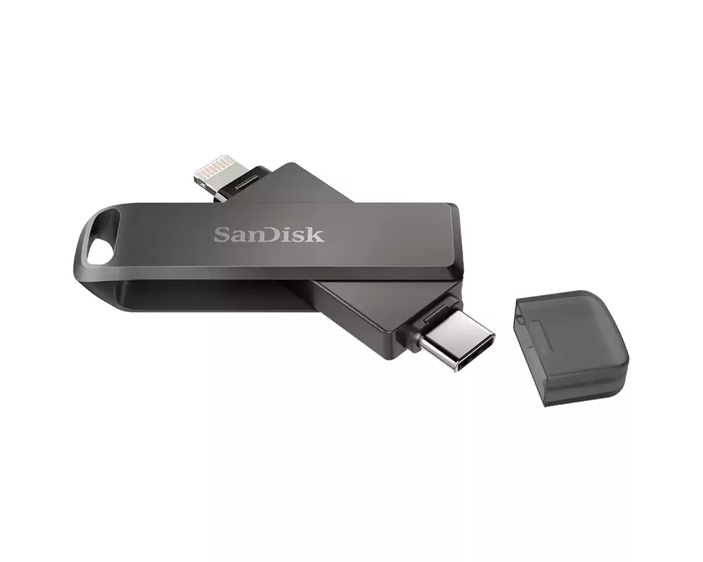 Флаш памет SanDisk iXpand Flash Drive Luxe 64GB - USB-C + Lightning - for iPhone 2