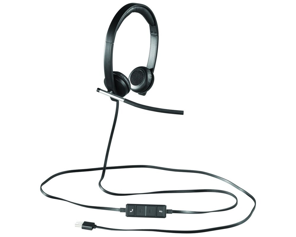 Слушалки LOGITECH H650E CORDED HEADSET STEREO USB... 2
