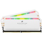 <span>Памет</span> Corsair DDR4, 3200MHz 16GB 2x8GB DIMM, Unbuffered, 16-18-18-36, XMP 2.0, Base SPD@2666, DOMINATOR PLATINUM RGB White Heatspreader, RGB LED, 1.35V, for AMD Ryzen, EAN:0840006625346 <span class='catalog-num-in-name'>CMT16GX4M2Z3200C16W</span> - 