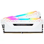 <span>Памет</span> Corsair 32GB (2 x 16GB) DDR4 DRAM 3200MHz C16-18-18-36 Vengeance RGB PRO Memory Kit - White <span class='catalog-num-in-name'>CMW32GX4M2C3200C16W</span> - 