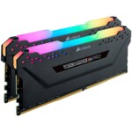 <span>Памет</span> CORSAIR DDR4 3600MHz 32GB 2x288 DIMM Unbuffered 18-22-22-42 Vengeance RGB PRO black Heat spreader 1.35V XMP 2.0 for AMD Ryzen <span class='catalog-num-in-name'>CMW32GX4M2Z3600C18</span> - 