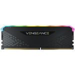 <span>Памет</span> CORSAIR VENGEANCE RGB RS 16GB DDR4 3200MHz DIMM Unbuffered 16-20-20-38 Black PCB 1.35V XMP 2.0 <span class='catalog-num-in-name'>CMG16GX4M1E3200C16</span> - 