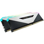 <span>Памет</span> Corsair DDR4, 3600MHz 16GB 2x8GB DIMM, Unbuffered, 18-22-22-42, XMP 2.0, VENGEANCE RGB RT Heatspreader, RGB LED, 1.35V, for AMD Ryzen, EAN:0840006650515 <span class='catalog-num-in-name'>CMN16GX4M2Z3600C18W</span> - 