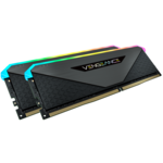 <span>Памет</span> Corsair DDR4, 3600MHz 16GB 2x8GB DIMM, Unbuffered, 18-22-22-42, XMP 2.0, VENGEANCE RGB RT Heatspreader, RGB LED, 1.35V, for AMD Ryzen, EAN:0840006650508 <span class='catalog-num-in-name'>CMN16GX4M2Z3600C18</span> - 