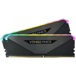 <span>Памет</span> Corsair DDR4, 3200MHz 32GB 2x16GB Dimm, Unbuffered, 16-20-20-38, XMP 2.0, Vengeance RGB RT Heatspreader, RGB LED, Black PCB, 1.35V, for AMD Ryzen, EAN:0840006650553 <span class='catalog-num-in-name'>CMN32GX4M2Z3200C16</span> - 