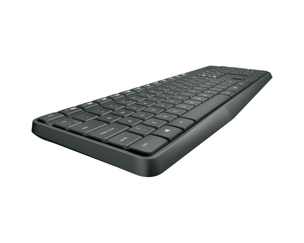 Клавиатура LOGITECH MK235 Wireless Combo - GREY - R... 4