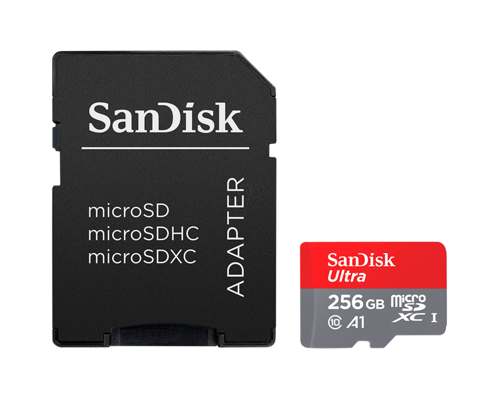 Флаш карта SanDisk Ultra microSDXC 256GB + SD Adapt... 3