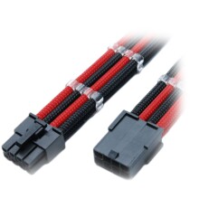  GELID 8pin EPS Power extension cable 30cm individually sleeved RED/BLACK 546787 CA-8P-14 на топ цена - PIC.bg