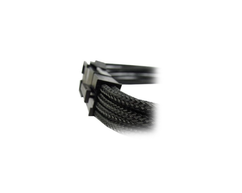 Кабел GELID 8pin EPS Power extension cable 30cm individually sleeved BLACK