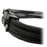 <span>Кабел</span> GELID 6+2pin VGA PCI-E Power extension cable 30cm individually sleeved BLACK <span class='catalog-num-in-name'>CA-8P-05</span> - 