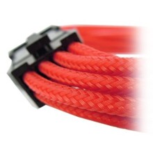  GELID 6+2pin VGA PCI-E Power extension cable 30cm individually sleeved RED 546801 CA-8P-08 на топ цена - PIC.bg