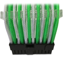  GELID 24pin Power extension cable 30cm individually sleeved GREEN/WHITE 546805 CA-24P-06 на топ цена - PIC.bg