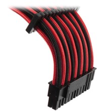  GELID 24pin Power extension cable 30cm individually sleeved BLACK/RED 546806 CA-24P-07 на топ цена - PIC.bg