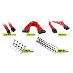 <span>Кабел</span> GELID Power extension cable Combo Bundle RED <span class='catalog-num-in-name'>CA-MP-01</span> - 
