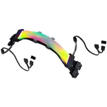  GELID ARGB Double 6+2pin VGA PCI-E  Power extension cable 546809 CA-RGB-16P-01 на топ цена - PIC.bg