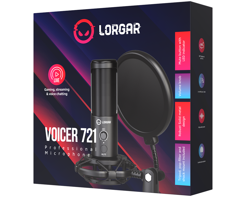 Микрофон LORGAR Voicer 721 15