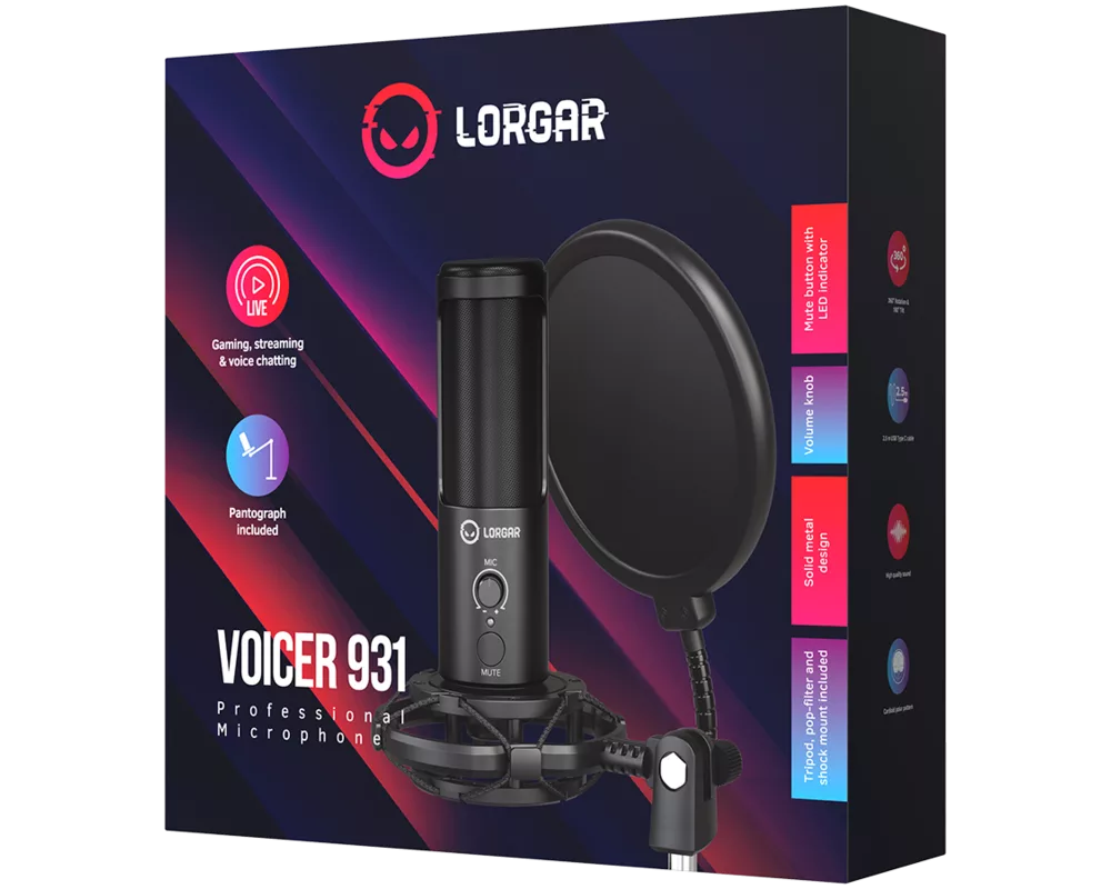 Микрофон LORGAR Voicer 931 9