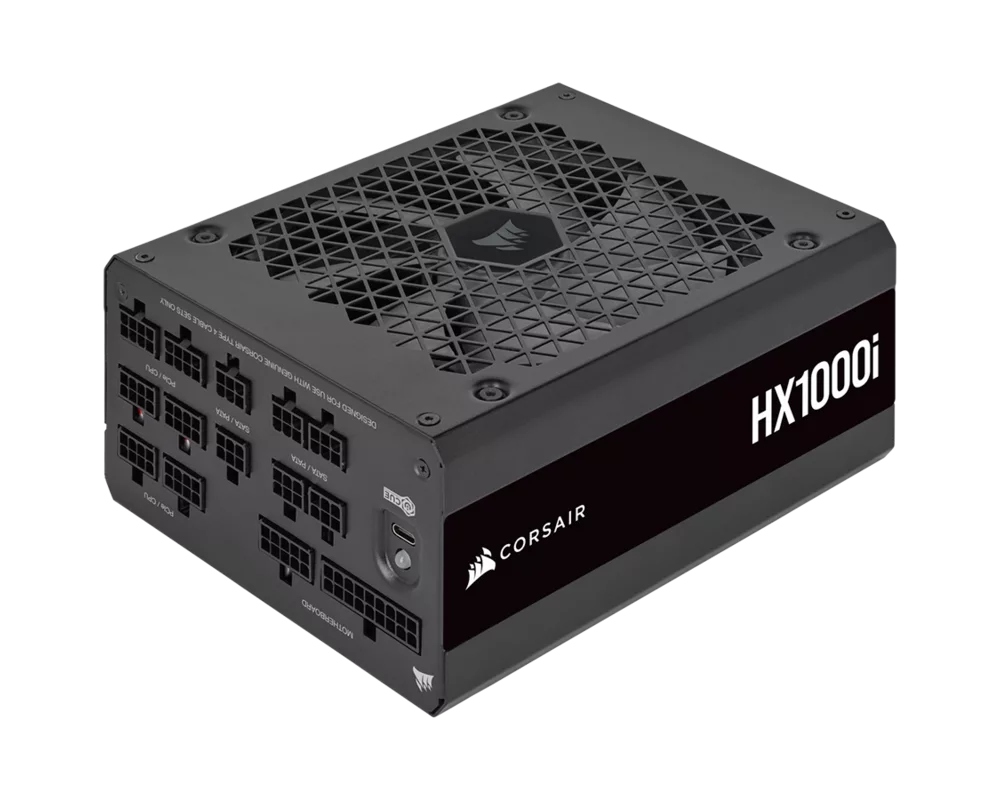 Захранване Corsair PSU 1000W HX1000i 80+ Platinum 140mm fan black 2