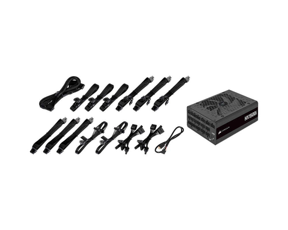 Захранване Corsair PSU 1500W HX1500i 80+ Platinum 1... 3