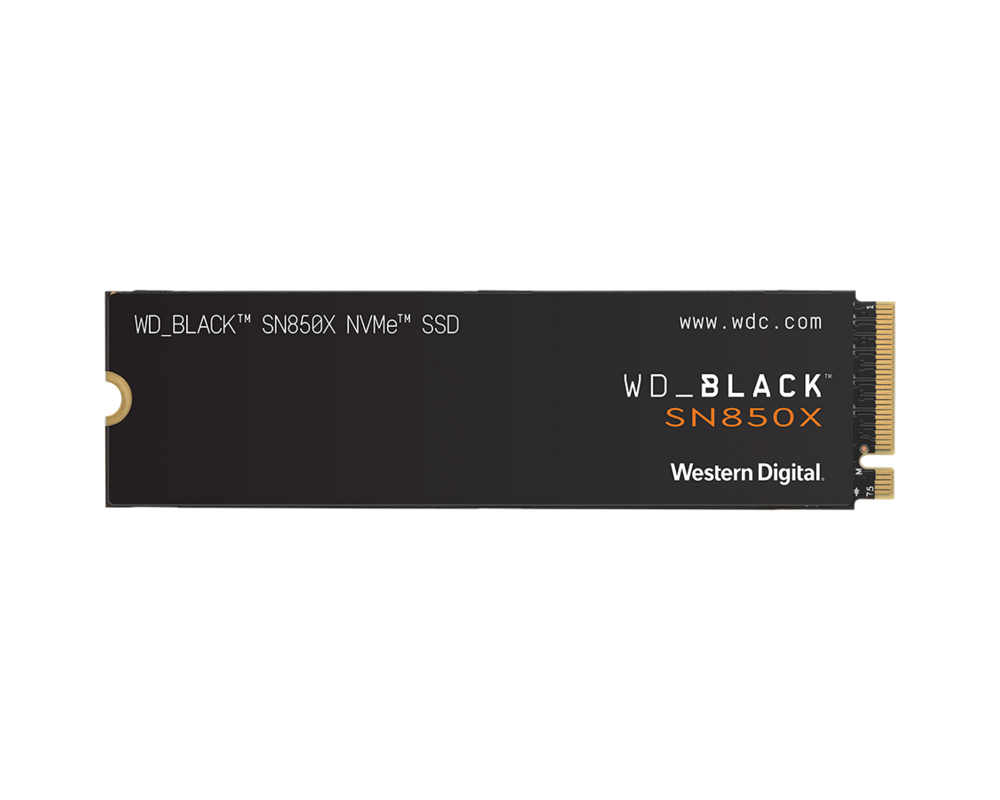 SSD WD Black 1TB SN850X NVMe SSD Supremely Fast PCIe Gen4 x4 M.2 internal single-packed 6
