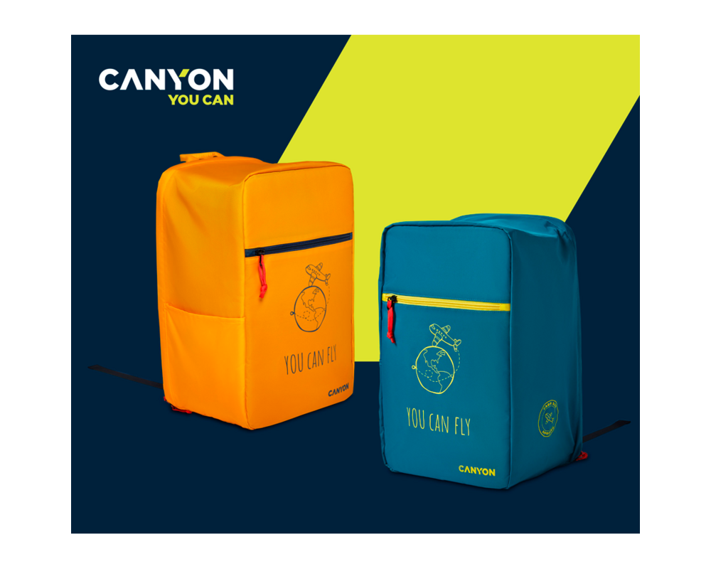 Раница CANYON backpack CSZ-03 Cabin Size Yellow 13