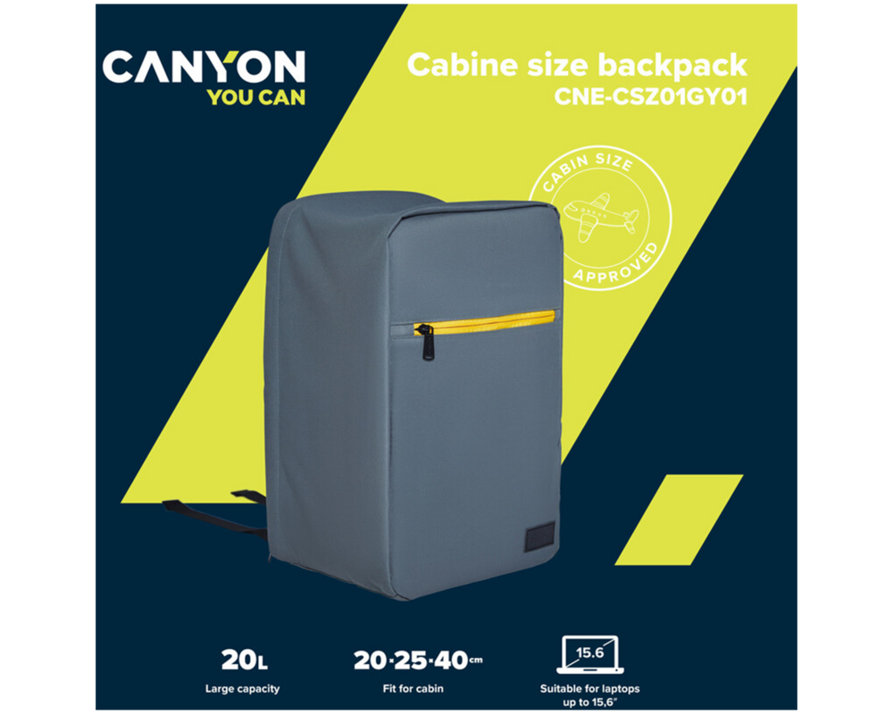 Раница Canyon Cabin size backpack for 15.6" laptop 12