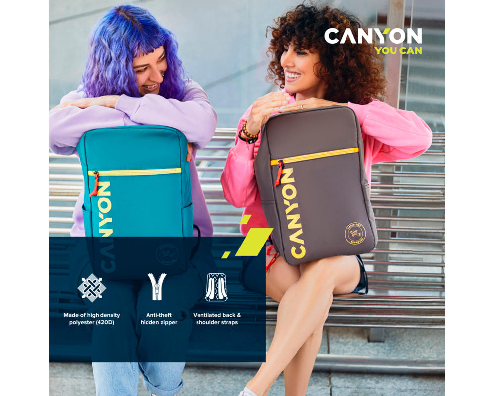 Раница CANYON backpack CSZ-02 Cabin Size Dark G... 10