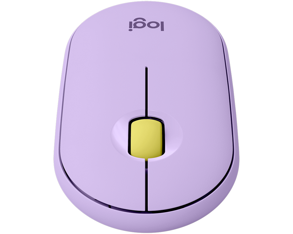 Мишка Logitech Pebble M350 Wireless Mouse - LAVENDER LEMONADE - EMEA-914 9