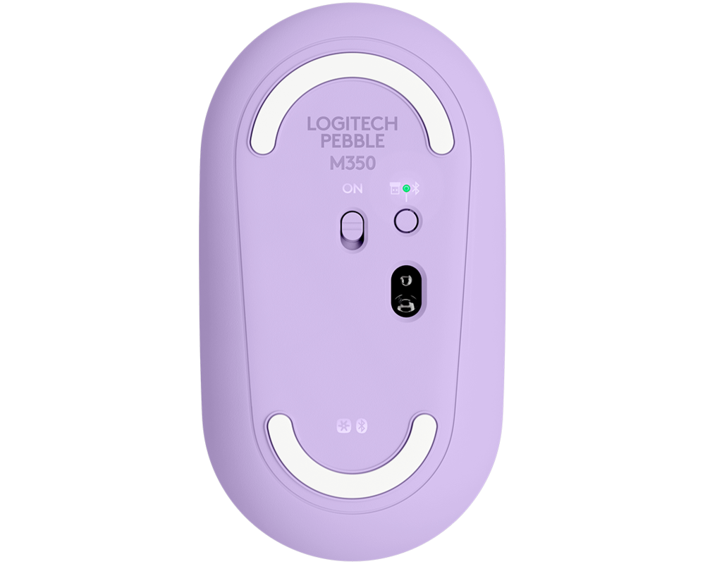 Мишка Logitech Pebble M350 Wireless Mouse - LAVENDER LEMONADE - EMEA-914 8