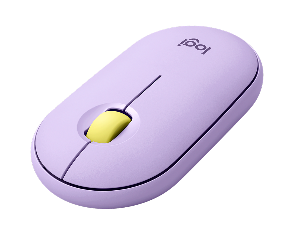Мишка Logitech Pebble M350 Wireless Mouse - LAVENDER LEMONADE - EMEA-914 6