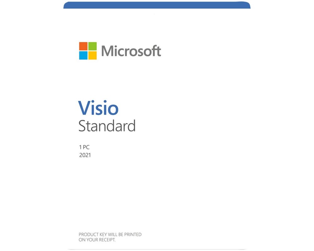 Офис програма Visio Std 2021 Win All Lng PK Lic Online... 2