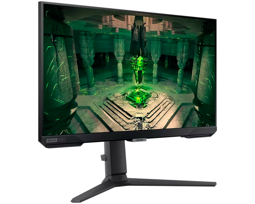 Монитор Samsung 25BG400 25" Odyssey G4, 1920x1080, IPS 240Hz, 1 ms, 400cd/m2, 1000:1, DP, 2xHDMI, Черен 34