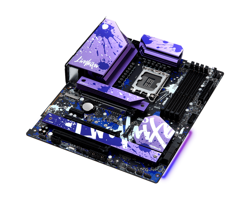 Дънна платка ASROCK Z790 LiveMixer, LGA 1700, DDR5, PCIe 5.0 Limited Edition 11