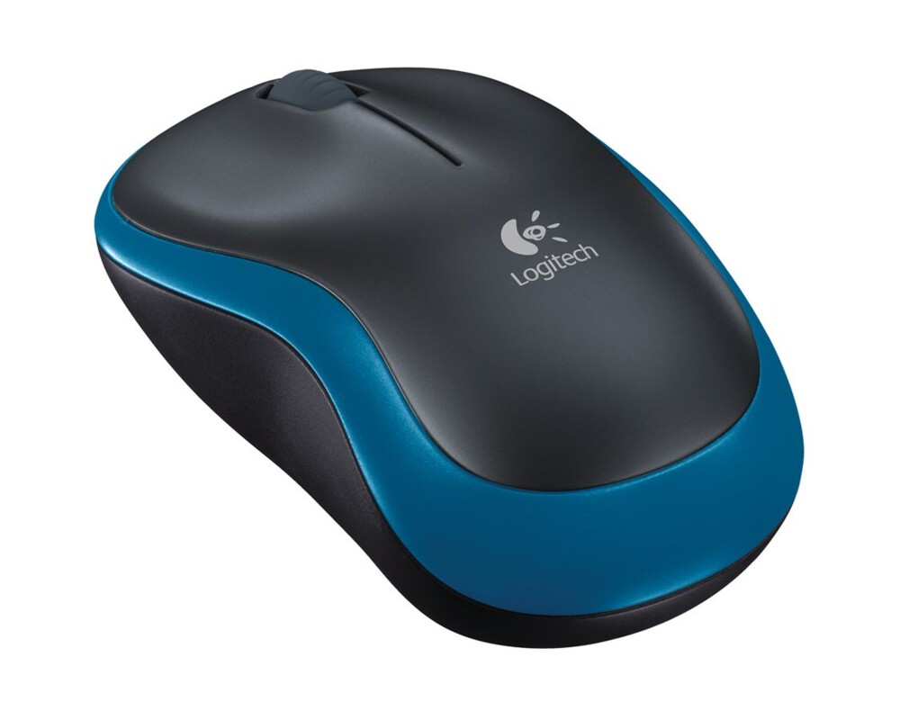 Мишка LOGITECH M185 WL/NB/BLACK+BLUE 6