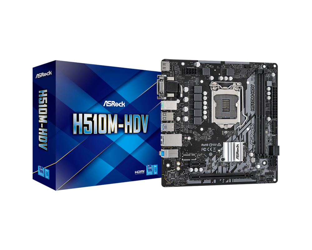 Дънна платка ASROCK H510M-HDV