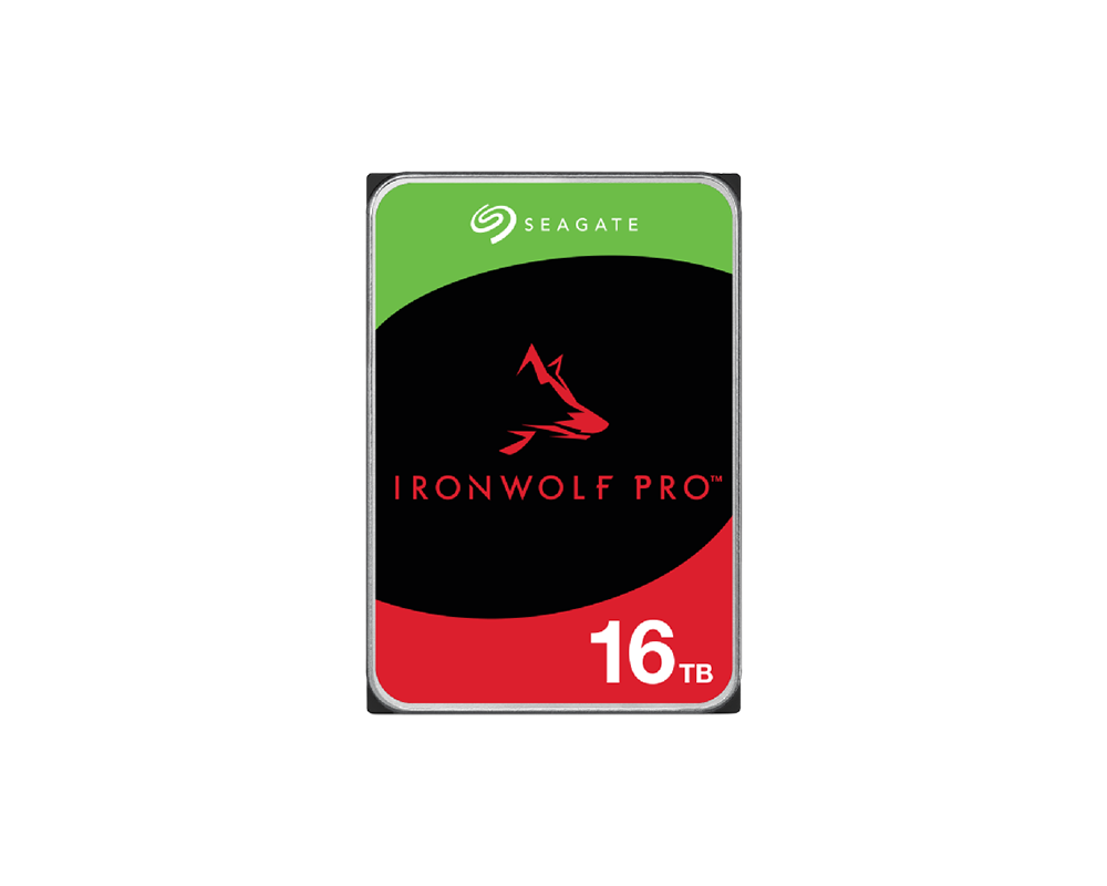 Твърд диск SEAGATE Ironwolf PRO Enterprise NAS HDD 16TB 7200rpm 6Gb 2